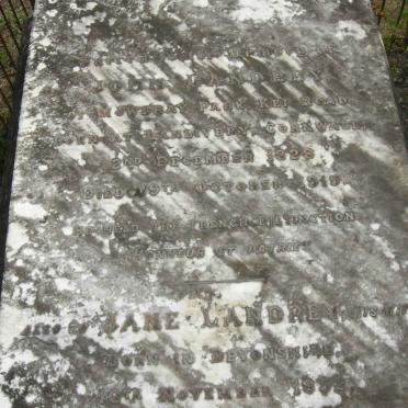 LANDREY John 1828-1915 &amp; Jane 1832-1908
