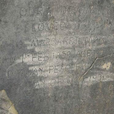 MARCUS ? Johannes &amp; Maria Margaret 1859-1934