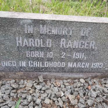 RANGER Gray Victor -1901 :: RANGER Harold -1911 :: RANGER Alfred 1905-1905