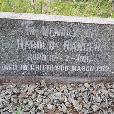 RANGER Gray Victor -1901 :: RANGER Harold -1911 :: RANGER Alfred 1905-1905