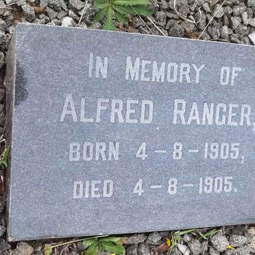 RANGER Harold 1911-1919 :: RANGER Gray Victor -1901 ::  RANGER Alfred 1905-1905