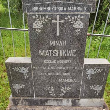MATSHIKWE Minah 1877-1957