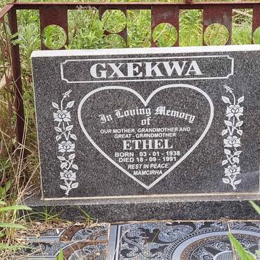 GXEKWA Ethel 1938-1991