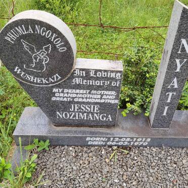 NYATI Jessie Nozimanga 1912-1970