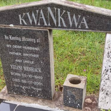 KWANKWA Vizani Meshack 1949-2001