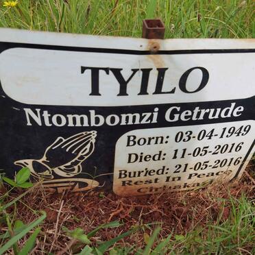 TYILO Ntombomzi Getrude 1949-2016