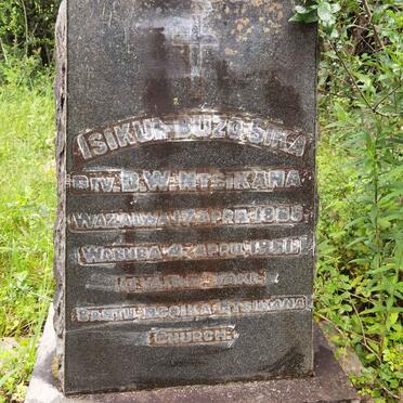 NTSIKANA D.W. 1886-1951