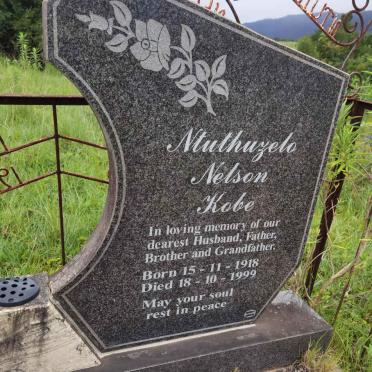 KOBE Ntuthzelo Nelson 1918-1999