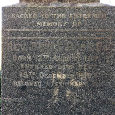 ROSS Bryce 1825-1897