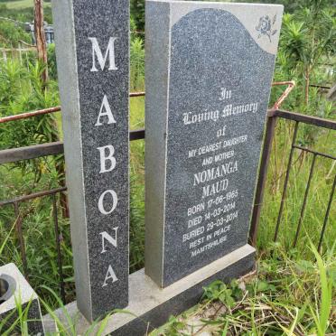 MABONA Nomanga Maud 1965-2014