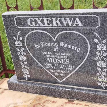 GXEKWA Moses 1963-1992