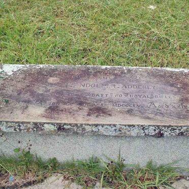 ADDERLY Randolph R.  -1855