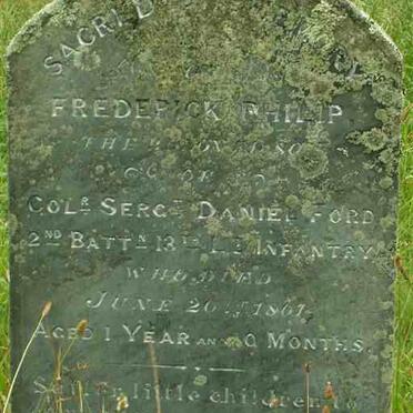 FORD Frederick Philip -1861