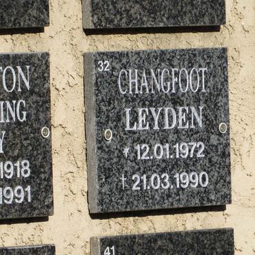 CHANGFOOT Leyden 1972-1990