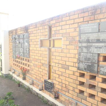 6. Overview Memorial Wall / Oorsig