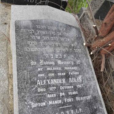 ADLER Alexander -1967