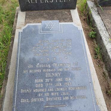 ALPERSTEIN Henry 1914-1967