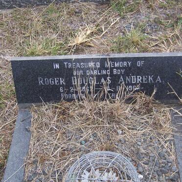 ANDREKA Roger Douglas 1962-1967