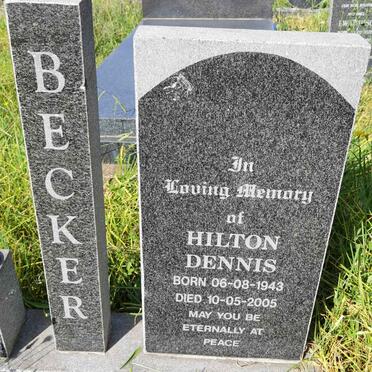 BECKER Hilton Dennis 1943-2005