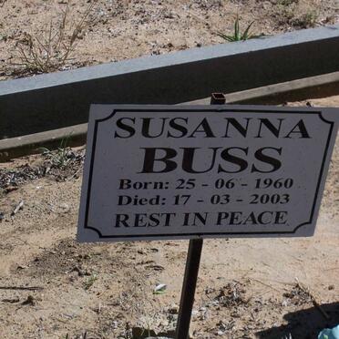 BUSS Susanna 1960-2003