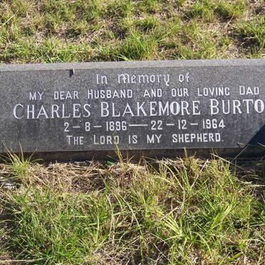 BURTON Charles Blakemore 1896-1964