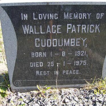 CUDDUMBEY Wallace Patrick 1921-1975