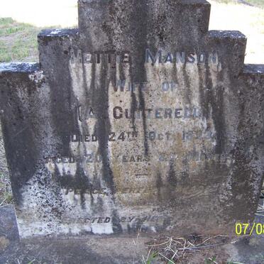 CUTTERELL Mettie Manson -1893