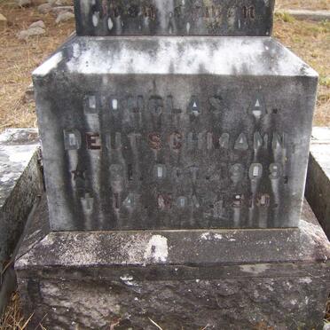 DEUTSCHMANN Douglas A. 1909-1910