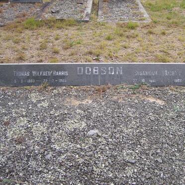 DOBSON Thomas Wilfred Harris 1883-1968 &amp; Susannah RIGBY 1881-1966