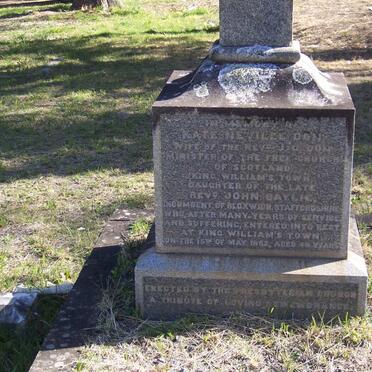 DON Kate Neville nee BAYLIE -1882