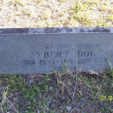 DORMEHL Sybert 1872-1965 &amp; Cornelia Francis 1882-1964 