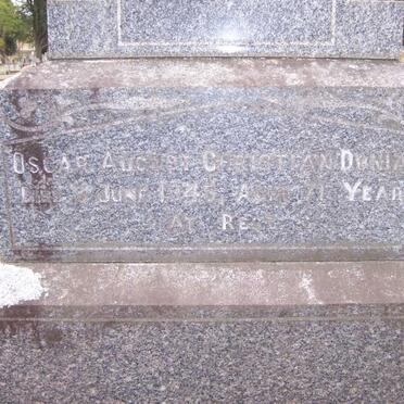 DONIAN Oscar August Christian -1945 