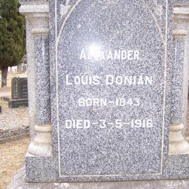 DONIAN Alexander Louis 1843-1916