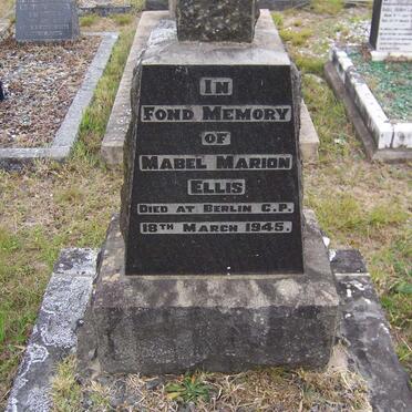 ELLIS Mabel Marion -1945