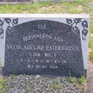 ESTERHUIZEN Vreda Adeline nee NEL 1916-1975