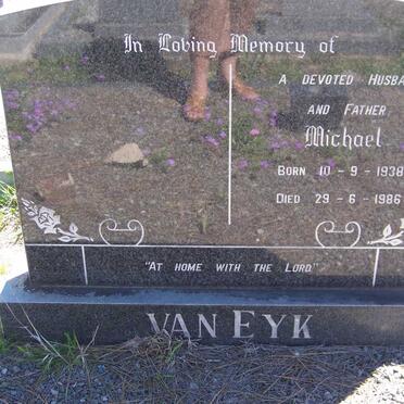 EYK Michael, van 1938-1986