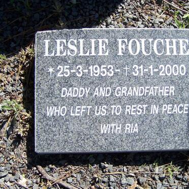 FOUCHE Leslie 1953-2000