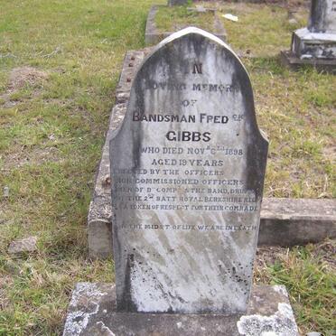 GIBBS Frederick -1898