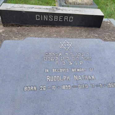 GINSBERG Rudolph Nathan 1899-1969