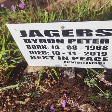 JAGERS Byron Peter 1968-2019