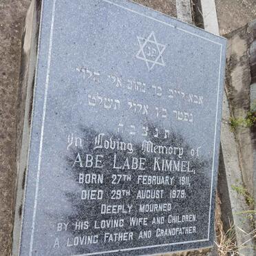 KIMMEL Abe Labe 1911-1979