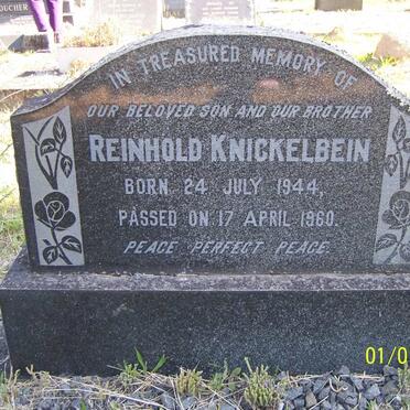 KNICKELBEIN Reinhold 1944-1960