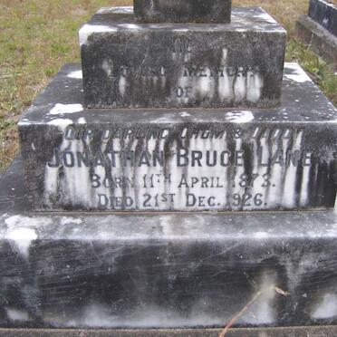 LANE Jonathan Bruce 1873-1926