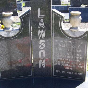 LAWSON Neil Roy 1948-1990