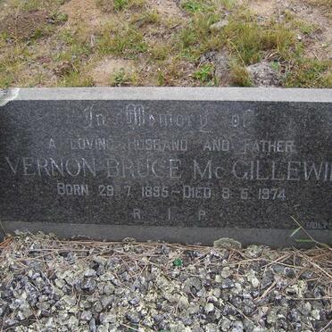 McGILLEWIE Vernon Bruce 1895-1974 &amp; Ada Thyra 1900-1981