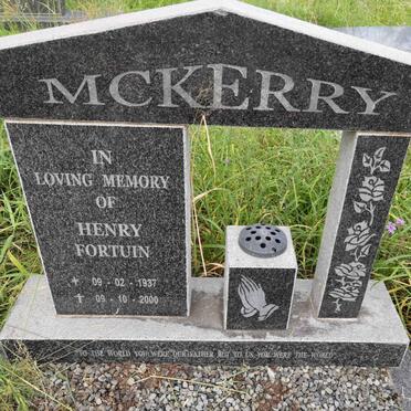MCKERRY Henry Fortuin 1937-2000