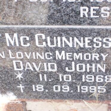MCGUINNESS David John 1968-1995