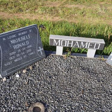 MOHAMED Mkhuseli Ronald 1956-2005