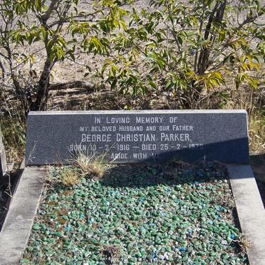 PARKER George Christian 1916-1975