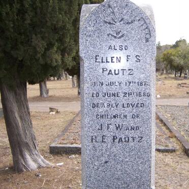 PAUTZ Ellen F.S. 187?-1880